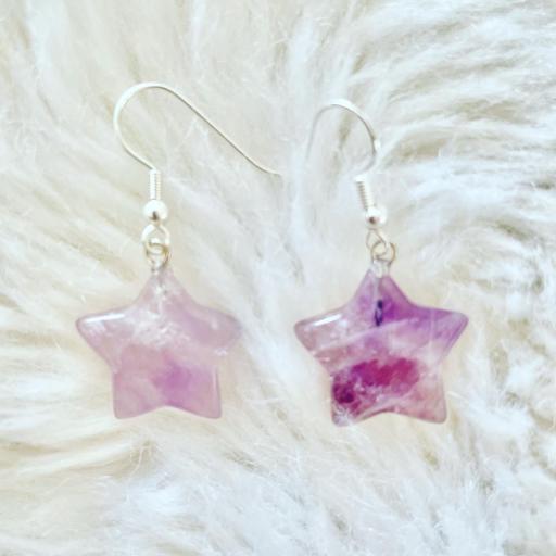 Buy & Sell Dorset Bournemouth, Christchurch and Poole - Photos for Star Stars Purple Quartz Boho Earrings New