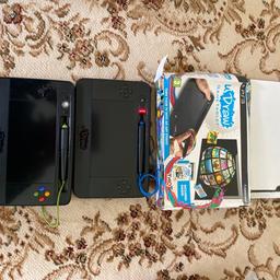 Two U Draw Tablets one XBox which is unboxed and one Playstation which is boxed with instruction pamphlet (last picture)both tablets in good condition,(price is for both tablets)
