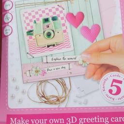 DIY card making kit for all you crafty arty people. new boxed with 5 cards etc.
collection bl3