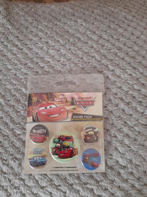 Buy & Sell Essex Colchester - Photos for Brand new disney cars set of 5 badges pack