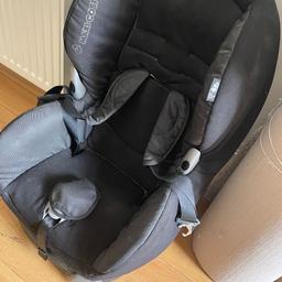 Maxi Cosi Priori Car Seat. From a smoke and pet free home. Selling for a friend her daughters outgrown it. Never been in an accident. The car seat is forward facing. It is suitable for children weighing 9-18kg. It’s as you see in pictures. Price reduced from £40’to £30