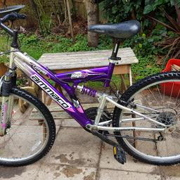 in excellent condition 
everything works as it should 
26" wheels 
17"  frame ( aluminium  )
21 speed gears 
B14 KINGS HEATH
