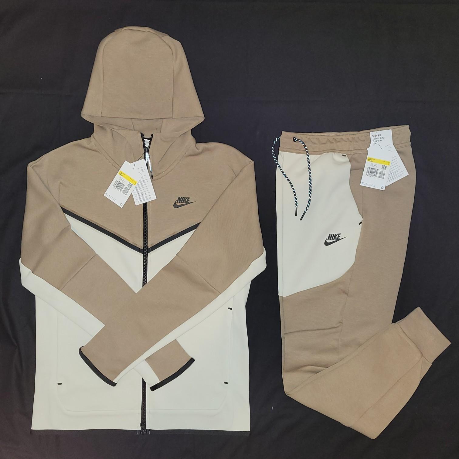 Rare Nike Tech Fleece Sandalwood Tracksuit In Lu Luton For