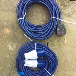 New extension leads.
1 x transformer cable
1 x 240v cable
45ft long