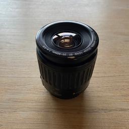 Zum Verkauf steht ein Kameraobjektiv der Marke Canon Zoom Lens EF 35-80mm 1:4-5,6

Gebraucht
Versand nach Absprache möglich 
Privatverkauf, jegliche Sach­mangelhaftung wird ausgeschlossen; keine Garantie, Gewährleistung oder Umtausch