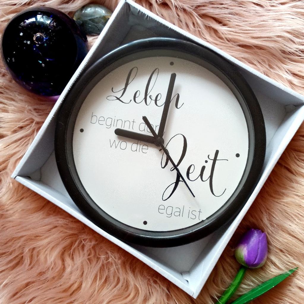 ⏱️ Uhr Wanduhr spruch Dekoration in 3950 Gemeinde Gmünd für € 7,00 zum