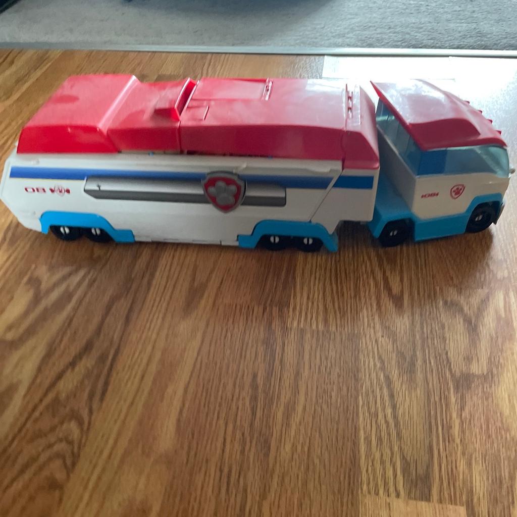 Paw patrol transporter in B31 Birmingham for £10.00 for sale | Shpock