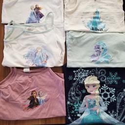 7er Set Trägerunterhemden Eiskönigin/ Frozen (6 auf dem 1. Bild + 1 auf dem 2. Bild)
