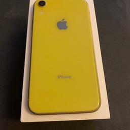 Yellow iPhone XR 
64g 
Good clean condition few marks round edges non on screen always had screen protector on