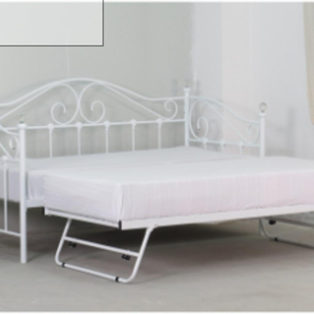 White French Style Day Bed & Trundle in Bolton for £120.00 for sale ...