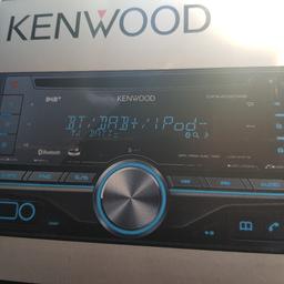Kenwood Double Stereo 
perfect  working order 
Bluetooth 
DAB radio
only selling as I have upgraded ;)

grab a bargain  £30 

sorry no offers ;(