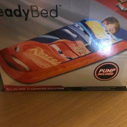 cars lighting mcqueen ready bed with pump
clean condition hardly used
can deliver if local