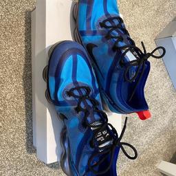 Nike Vapormax blue colourway
Sock style trainer 
Very Good Condition