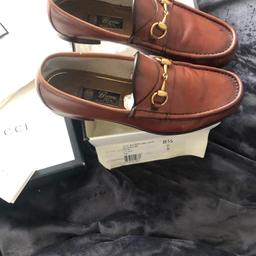 Boxed brown genuine Gucci’s
