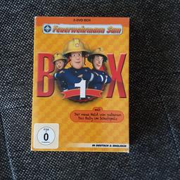 Es ist die Feuerwehrmann Sam dvd box.

Versand kostet extra