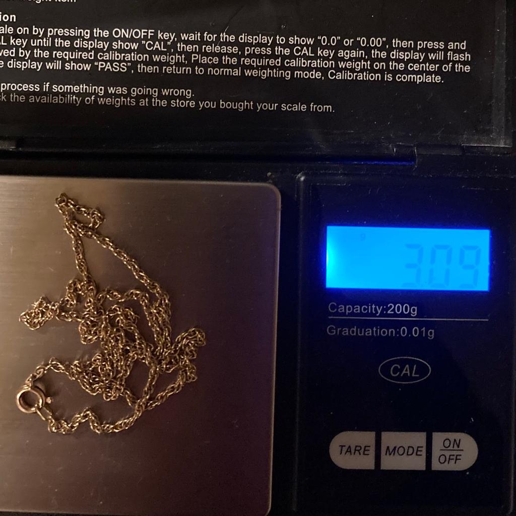 9 ct gold chain in SK14 Tameside für 55,00 £ zum Verkauf | Shpock DE