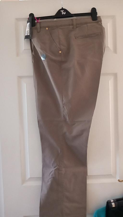 Buy & Sell West Midlands Sandwell - Photos for Per Una taupe trousers 24 med