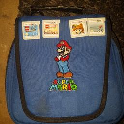 Nintendo 3ds original super Mario carry case and X4 original games what are 
X1 Lego city undercover the chase begins 
X1 marvel superhero universe in peril 
X1 super Mario 3d land 
X1 Mario kart 7
grab a bargain £15 for everything