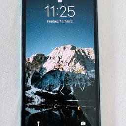 Verkaufe dieses neuwertige Iphone 11 in türkis mit 128GB Speicher. Das Handy ist in einem super Zustand, wurde immer mit Hülle verwendet, daher KEINE GEBRAUCHSSPUREN. Die maximale Kapazität der Batterie liegt bei 87%.