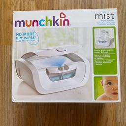 Munchkin wipes warmer

RRP £80 still selling for £64 online!!

Used twice- been kept in storage comes with box charger and instructions!!

Cash on collection or £5 postage
