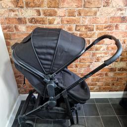 Ickle bubba Moon 2 In 1 Travel System. Could be a 3 in 1 if you bought a carseat to go with it.

Good used condition

Carrycot turns into main seat

There is a grey seat liner

* * * THERE IS NO BUMPER BAR OR RAINCOVER BUT THESE ARE EASY TO PICK UP ONLINE * * *

Sold as seen

No returns

Cash on collection only mold