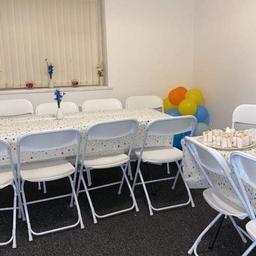 Tables and chairs hire for birthday, wedding, engagement, baby shower, dinner parties, graduation parties, family gathering, BBQ party and many more special occasions.

Please State Date, All Items You Require & Location

Message me in private offer