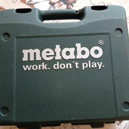 Metabo Akkuschrauber im guten Zustand abzugeben . Selbstabholer