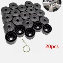 Type: Bolt Nut Caps

Material: Plastic

Color: Black

Cap Size: 30mm X 22mm

Internal diameter: 17mm