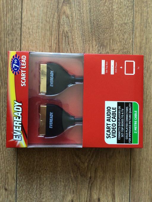 Buy & Sell Merseyside Knowsley - Photos for EVEREADY Scart Audio Video Cable New