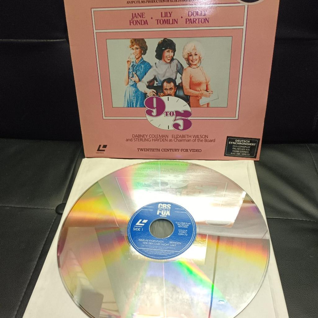 Bildplatte Laserdisc Film: 9to5

Sehr guter Zustand siehe Fotos

Abholung oder Versand gegen Aufpreis

Privatverkauf keine Garantie oder Rücknahme