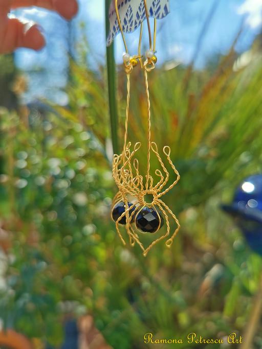 Buy & Sell West Midlands Birmingham - Photos for 💛🖤🕸️ Black and yellow Spider Earrings