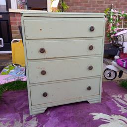 Chest of drawers for upcycle. Collection m23 brooklands. First come first served.