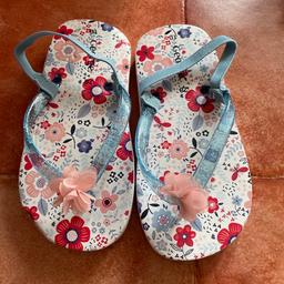 Never worn, new condition, “paw patrol flip flops included in price