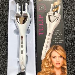 Automatic Hair Curler in White - Brand New only tried and tested once and then stored away - as my hair was too short & layered!!
(I thought I’d keep for if my hair grows, but unfortunately I had treatment affecting my hair 😔)

Cost £79.00 new so a great bargain price & Perfect Gift 🎁 for that special someone 😊

from Smoke Free/Pet Free very clean home