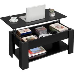 Lift up coffee table with storage good condition