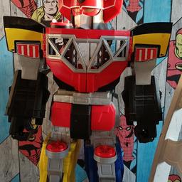 Fisher Price Imaginext Power Rangers Giant 28” Megazord Transformer Figure