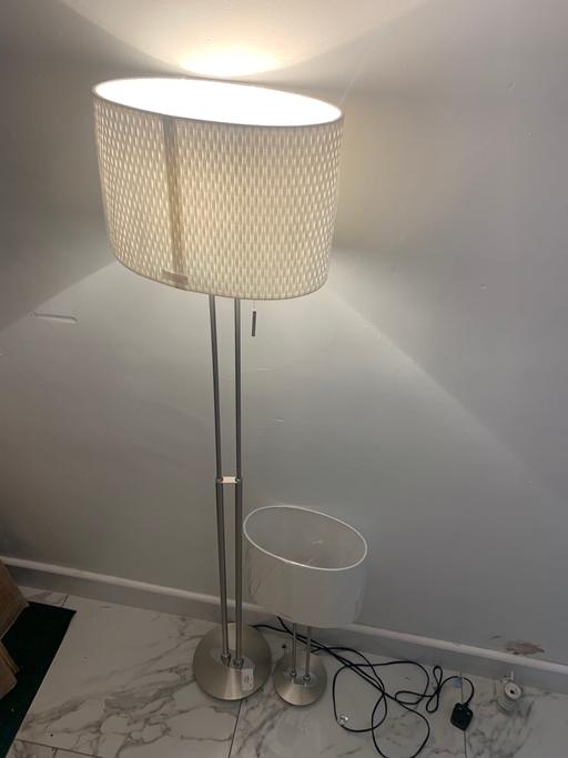 Buy & Sell West Midlands Birmingham - Photos for John Lewis Preston Table & Floor lamps £125