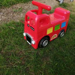 Happyland toddler ride on bus in very good used condition.

Collection only

Please have a look at my other baby and toddler items.