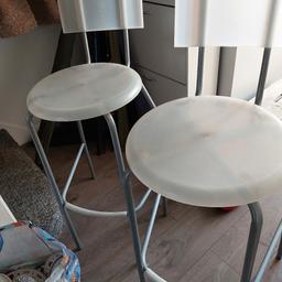 selling2 bar stools from IKEA price is for both collection only tw14 no offers