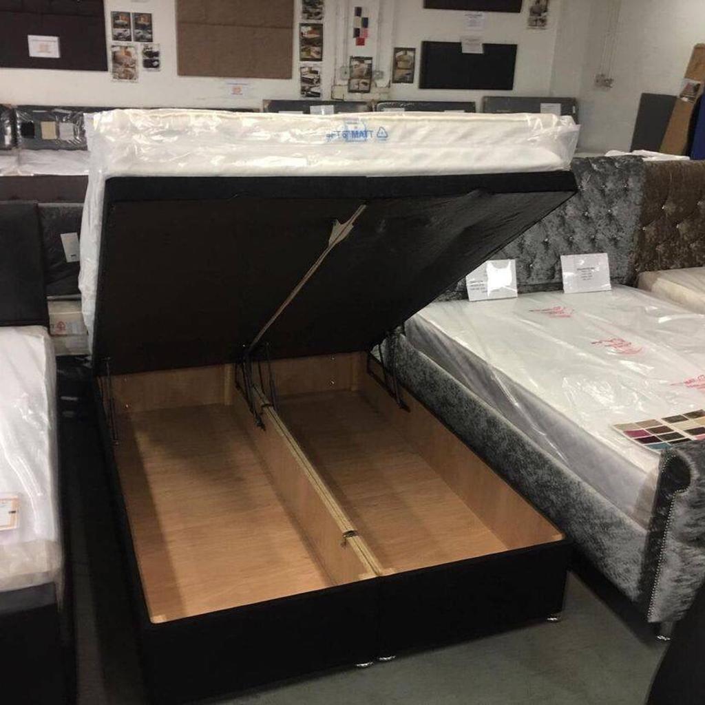 DIVAN OTTOMAN BED WITH 20 INCH HEADBOARD in S65 1sl Rotherham für 400