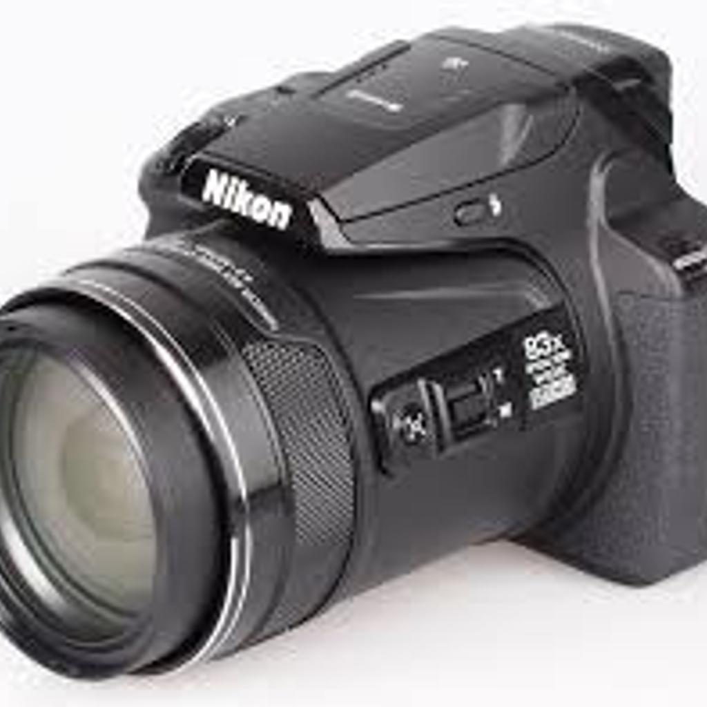 Bitte hier meine Kamera Nikon P900 von Nikon, funktioniert einwandfrei, sehr gut erhalten. Mehrere Zubehör dazu wie Kamera stativ, Mehrere Akkus.