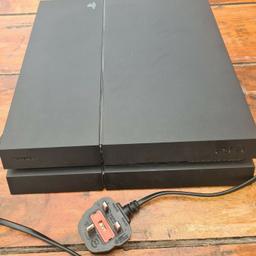 Original PS4 console 500gb memory. NO CONTROLLERS
Plus both Call of Duty Advanced Warfare and Call of Duty WW2

In full working order, the odd scuff mark on the console from years of use but all standard wear and tear nothing major. Could do with a dust out inside, can easily be done following YouTube tutorials - standard with a PS4 from this time. 

Open to offers. Can deliver local to Wrightington/Ormskirk area or will post via Evri for additional charge.
