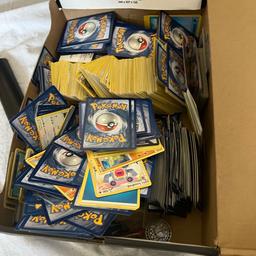 Shoebox full of Pokémon cards - looking at a good few thousands cards in total. Complete range of dates but mostly from the last 4/5 years I’d say. Combination of commons to rares but nothing overly special. Just trying to offload as don’t need and taking up space. Would maybe suit a young collector or player?

Open to sensible offers.