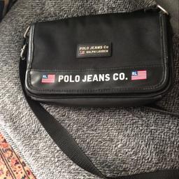 Vendo borsettina dI Polo Jeans Co. Ralph Laurenbuonissime condizioni, misure 24x16.