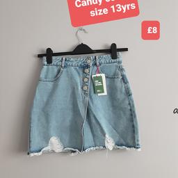 Girls denim Skirt size 13yrs
please feel free to check my other ads