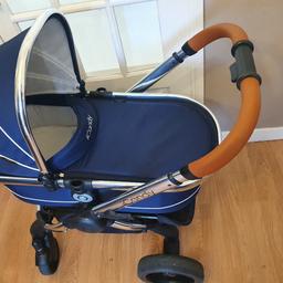 Selling my icandy peach set only used a handful times as im buying a buggy now , does come with the usual wear and tear but still good condition I have deep cleaned the carry cot and put a new mattress in and car seat has been deep cleaned but not the other seat as I didn't get chance to use it, Car seat comes with the extra padding if you want it and rain cover which is new and comes with extra clips for the car seat to go on the wheels. car seat isofix included.
