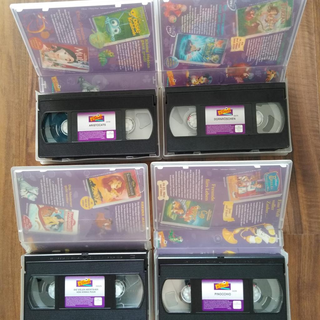 WALT DISNEY Meisterwerke VHS Sammlung in 68799 Reilingen for €150.00 ...