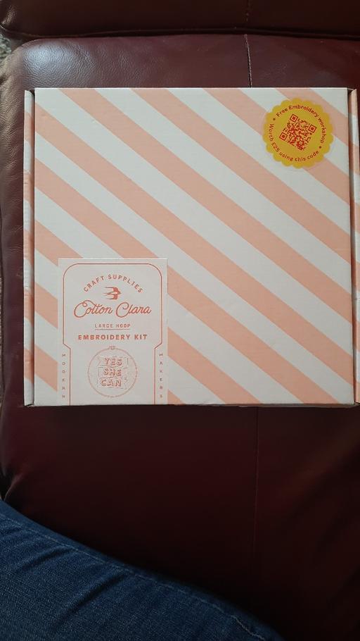 training Haydock Saint Saint Helens - Photos for BNIB Cotton Clara large hoop embroidery kit