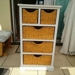 Refrurbished Wicker Basket Chest of Draws
in very good condition
Collection only from Hall Green Birmingham