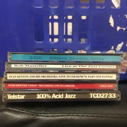 Music - Jazz - Acid Jazz - Live Jazz

50p each or all 5 for £4 including postage and package 

PayPal - Bank Transfer - Shpock wallet

Any questions please ask. Thanks